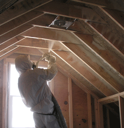 Virginia Beach VA attic spray foam insulation